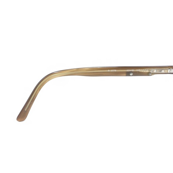 Burberry B 2076 Translucent Striped Brown Eyeglasses Frames 52-16 135 Italy - Picture 10 of 12